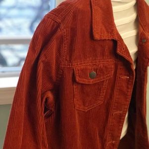 Rustic corduroy jacket